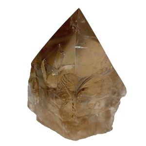 Smokey Quartz Rough & Polished Point (487g) 